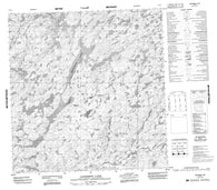 075F02 Anderson Lake Canadian topographic map, 1:50,000 scale