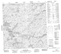 075F07 Halliday Lake Canadian topographic map, 1:50,000 scale