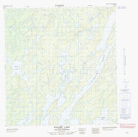 075F13 Walker Lake Canadian topographic map, 1:50,000 scale