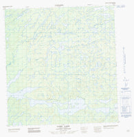 075F15 Cobb Lake Canadian topographic map, 1:50,000 scale