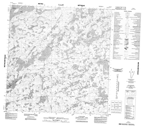 075G04 No Title Canadian topographic map, 1:50,000 scale