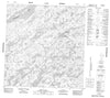 075G06 Cronyn Lake Canadian topographic map, 1:50,000 scale