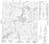 075G08 Dymond Lake Canadian topographic map, 1:50,000 scale