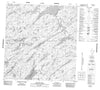 075G11 Miller Lake Canadian topographic map, 1:50,000 scale