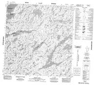 075G12 Mcrae Lake Canadian topographic map, 1:50,000 scale