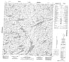 075G14 Lamarre Lake Canadian topographic map, 1:50,000 scale