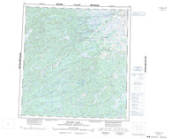 075G Mccann Lake Canadian topographic map, 1:250,000 scale