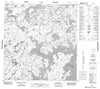 075H12 No Title Canadian topographic map, 1:50,000 scale