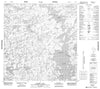 075H14 Sammon Lake Canadian topographic map, 1:50,000 scale