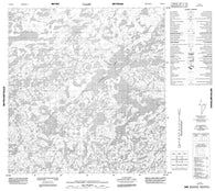 075H15 No Title Canadian topographic map, 1:50,000 scale