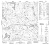 075I09 Mossip Bay Canadian topographic map, 1:50,000 scale