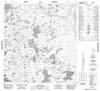 075I14 Olson Lake Canadian topographic map, 1:50,000 scale