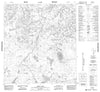 075I15 Beck Lake Canadian topographic map, 1:50,000 scale