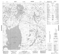 075I16 Carter Lake Canadian topographic map, 1:50,000 scale