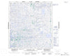 075I Beaverhill Lake Canadian topographic map, 1:250,000 scale