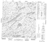075J02 No Title Canadian topographic map, 1:50,000 scale