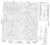 075J03 Sled Creek Canadian topographic map, 1:50,000 scale