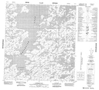075J10 Laroque Bay Canadian topographic map, 1:50,000 scale