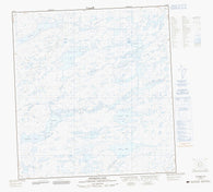 075K01 Peterson Lake Canadian topographic map, 1:50,000 scale