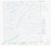 075K07 Magpie Lake Canadian topographic map, 1:50,000 scale