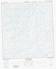 075K10 Pikes Portage Canadian topographic map, 1:50,000 scale