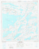 075K12 Lausen Lake Canadian topographic map, 1:50,000 scale