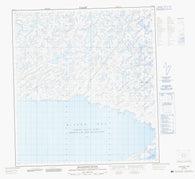 075K14 Hoarfrost River Canadian topographic map, 1:50,000 scale