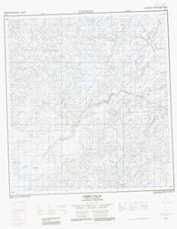 075K15 Parry Falls Canadian topographic map, 1:50,000 scale