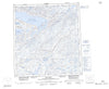 075K Reliance Canadian topographic map, 1:250,000 scale