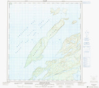 075L06 Redcliff Island Canadian topographic map, 1:50,000 scale