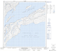 075L11 Pethei Peninsula Canadian topographic map, 1:50,000 scale