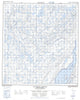 075L12 Taltheilei Narrows Canadian topographic map, 1:50,000 scale