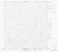 075M01 Barnston Lake Canadian topographic map, 1:50,000 scale