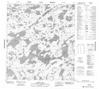 075M04 Rolfe Lake Canadian topographic map, 1:50,000 scale