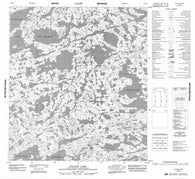 075M06 Hilltop Lake Canadian topographic map, 1:50,000 scale