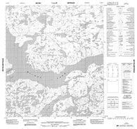 075M15 No Title Canadian topographic map, 1:50,000 scale