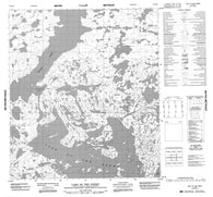075M16 Lake Of The Enemy Canadian topographic map, 1:50,000 scale