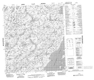 075N01 No Title Canadian topographic map, 1:50,000 scale