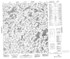075N05 Anarin Lake Canadian topographic map, 1:50,000 scale