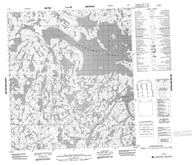 075N07 No Title Canadian topographic map, 1:50,000 scale