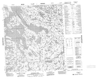 075N08 Maufelly Bay Canadian topographic map, 1:50,000 scale
