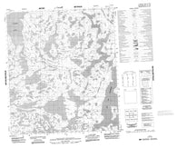 075N16 No Title Canadian topographic map, 1:50,000 scale
