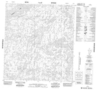 075O02 No Title Canadian topographic map, 1:50,000 scale