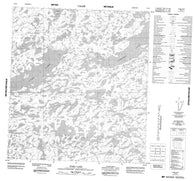 075O03 Ford Lake Canadian topographic map, 1:50,000 scale