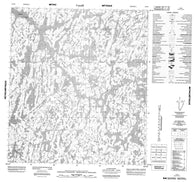 075O09 No Title Canadian topographic map, 1:50,000 scale