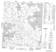 075O13 No Title Canadian topographic map, 1:50,000 scale