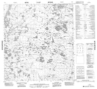 075P01 No Title Canadian topographic map, 1:50,000 scale