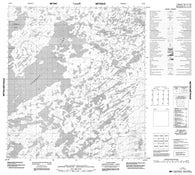 075P03 No Title Canadian topographic map, 1:50,000 scale