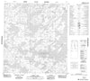 075P04 Tyrrell Lake Canadian topographic map, 1:50,000 scale