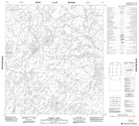 075P06 Street Lake Canadian topographic map, 1:50,000 scale